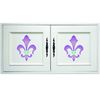 Stencil Company Fleur De Lis Stencil - 11.5 x 15cm - Reusable Wall Stencil Template