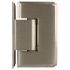Brushed Nickel Pinnacle 044 Series Wall Mount Offset Back Plate Hinge