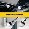 5Pack Drill Brush Attachment Set-Car Interior Detailing Kit，Power Scrubber Brush