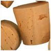 WidgetCo Size 17 Cork Stoppers, Standard Grade, Regular Length, Tapered Corks (Qty 25)