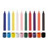 Mega Candles - Ceramic 1/2" Chime / Spell Candle Holder with Candles - ASSTSET