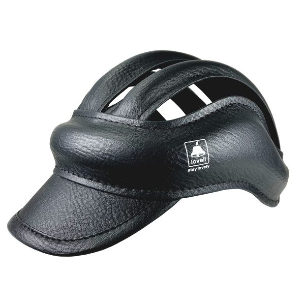 lovell (label) Cask One-touch Detachable Quick Buckle L 23.6 - 24.8 inches (60 - 63 cm) BK Black Headgear Head Protection