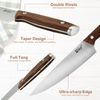 Deco Chef 16 Piece Kitchen Knives, Shears, Cutting Board w/ Cut Resistant Gloves