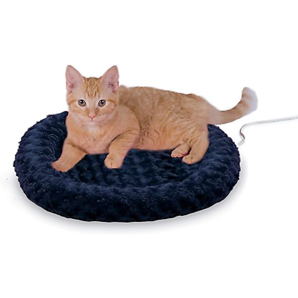 Thermo-Kitty Fashion Splash Indoor Heated Cat Bed, Heated Bed for Dogs or Cats w