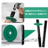 TVETE Flat Chisel with Grip, Flat Chisel, High Carbon Steel, Cold Chisel, Masonry Flat Shovel Chisel, Stone Chisel, Brick Chisel, Stone Chisel, Concrete Tool, Flat Chisel, Blade Width 0.7 inches (19
