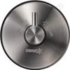 Kawaha L Shaped Suction Cup Towel Hook -Brushed   Nickel