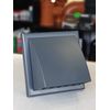4" - 100mm Anthracite Grey External Hooded Weather Proof Cowl
