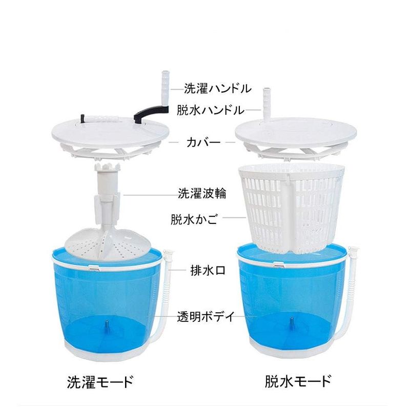 Manual Washing Machine, Small Washing Machine, Simple Washing Machine ...