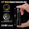 Topec 1/2" Drive Impact Extension Bar, for Flip Lug Nut Extractor Socket, 3"