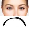 Eyebrow Mapper with Strings, String/symetric brow drawing marking ruler, Microblading Line Marker Ruler Eyebrow Measuring Tool With 10pcs Thread Lines for Eyebrow Mapper(Black)