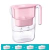 Waterdrop Elfin 5-Cup Water Filter Pitcher, NSF Certified, with 4 Filter, Pink