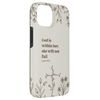Minimalistic Christian Bible Verse Religious Scripture Case for iPhone 14