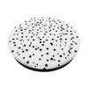Small black stars on a white background PopSockets Swappable PopGrip