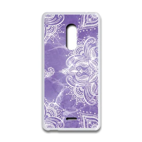 ZTE Blade V580 Smartphone Case Cover Wave Pattern [Violet] TK-501B