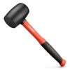 ValueMax Rubber Mallet Hammers 16oz Double-Faced Soft Mallet w/Fiberglass Handle