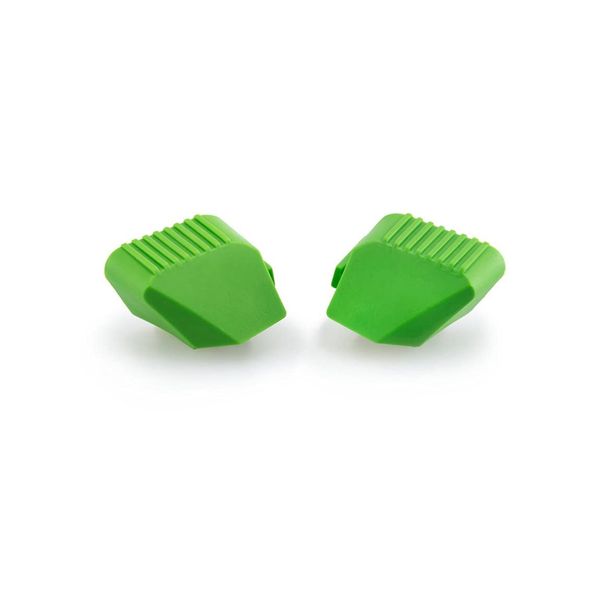 Puig 5533V Green Pro Frame Slider Rubber End - Pair