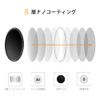 K&F Concept 49mm Variable ND Filter ND2-400 Variable Dimming Filter with 9 Level Dimming Adjustment Cleaning Cloth Ideal for Video Shooting (Nano-Basic)