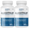 Glucotrust Healthy Blood Sugar Support Supplement Pills - 2 Bottles