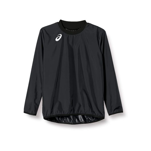 Asics 2101A034 Piste Long-Sleeved Shirt, Soccer Wear, Performance Black, L