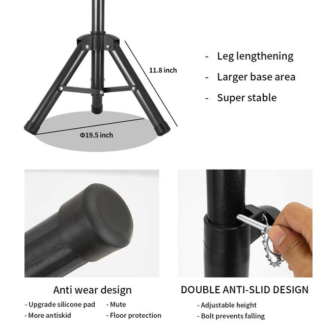 Wig Stand Tripod with Foot Pedal Adjustable Hair Algeria