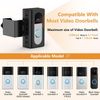 Anti-Theft Video Doorbell Mount Compatible with Ring/Blink Wireless Video