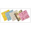 tossdice 1S213031U PRINTED HANDY NAPKIN U-Type Paper Napkins, Set of 2