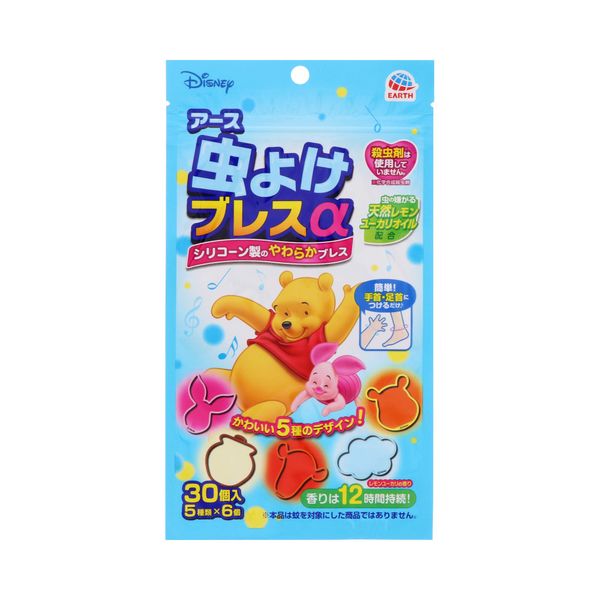 EARTH CHEMICAL CO Insect Repellent Bracelets α Winnie the Pooh 30 pc.