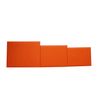 Diploma Cover Holoder Smooth 7x9 Certificate Cover Grad Days Orange