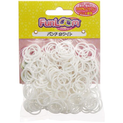 Fan Room silicon band solid white