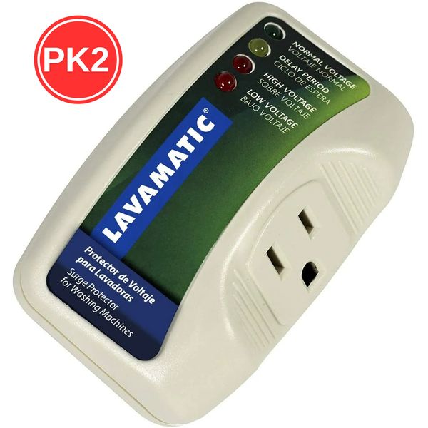 Lavamatic WS-10521 Electronic Surge Protector for Washing Machine PK2