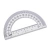 hand2mind Clear, Plastic, Student Math Protractor Set for Classroom (Pack of 100)