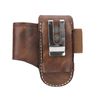 TOURBON Leather Knife Sheath Belt Holster Pouch Folding Multitools Pliers Case