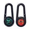 Azeeda 'Red Apple Cartoon' Compass Keyring (KC00026135)