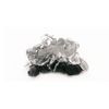 Black PVC Rubber Pin Backs Pack of 50