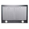 30" Stainless Steel Wall Mount Range Hood Kitchen 3-Speed Touch Control LED New