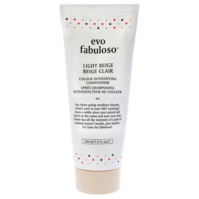 Light Beige Colour Intensifying Conditioner by Evo for Women - 7.5 oz