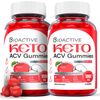 (2 Pack) Bioactive Keto Gummies, Bio Active Keto ACV Gummies (120 Gummies)