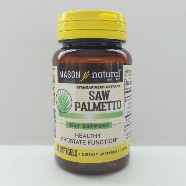 60 SOFTGELS SAW PALMETTO PROSTATE HEALT COMFORT MALE SUPPORT 160 mg