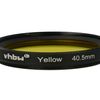 vhbw Universal Farbfilter gelb für Kamera Objektive mit 40,5mm Filtergewinde - Gelbfilter