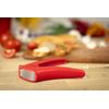 KUHN RIKON Easy-Clean Garlic Press, Red