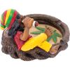 Fujima 5.7in Jamaican Chilling on Stump Ashtray