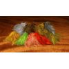 Hareline Fine Black Barred Marabou (Cream)