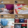LW Ribbon White Plastic 25x54mm roll 1x160 Labels