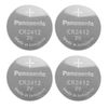 Panasonic CR2412 3V Lithium Battery 1PACK X (4PCS) =4 Single Use Batteries