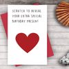 Alzombi Scratch Birthday Card, Funny Special Birthday Present Interactive Card for Husband Boyfriend Fiance