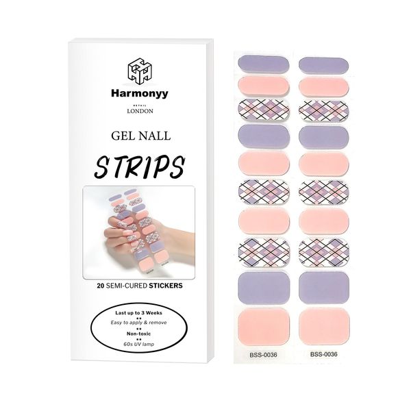 Harmonyy Nail Gel Strips (Coral Cove)