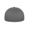 Flexfit Unisex Wooly Combed Baseball Cap, gray