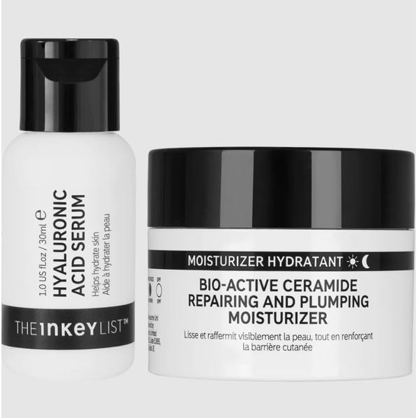 The INKEY List Hydrate and Firm Duo, White