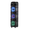 Rechargeable Bluetooth Speaker 3 * 8inch woofer Portable FM Party Speaker + Mic