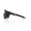 100% Speedcraft Soft Tact Black w/Smoke Lens